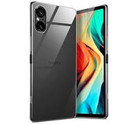 moex Aero Case Compatible with Sony Xperia 5 V - Silicone Case, Completely Transparent, Transparent Mobile Phone Protective Case, Ultra Thin, Mobile Phone Case, Transparent Monochrome, Clear