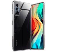 moex Aero Case Compatible with Xiaomi Poco F4 GT, Silicone Phone Cases, Phone Cover, Fully Transparent, Transparent Mobile Phone Protective Case, Ultra Thin, Mobile Phone Case, Transparent, P