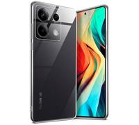moex Aero Case Compatible with Xiaomi Redmi Note 13 Pro 5G - Silicone Case, Completely Transparent, Transparent Mobile Phone Protective Case, Ultra Thin, Mobile Phone Case, Transparent Plain