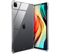 moex Aero Case for iPad Pro 11 (2020-2022) Silicone Transparent Protective Case Ultra Thin Shockproof with Corner Protection Tablet Silicone Case Transparent Minimalist Clear