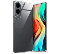 Moex Aero Case for Samsung Galaxy S25 Edge Silicone Ultra Thin Transparent Soft Case Transparent Slim Shockproof Flexible Gel Back Cover Hard Soft Touch Discreet Transparent Transparent