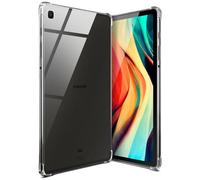 moex Aero Case for Samsung Galaxy Tab S6 Lite Silicone Transparent Protective Case Ultra Thin Shockproof with Corner Protection Tablet Silicone Case Transparent Minimalist Clear