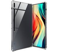 moex Aero Case for Samsung Galaxy Tab S8 Ultra Silicone Transparent Protective Case Ultra Thin Shockproof with Corner Protection Tablet Silicone Case Transparent Minimalist Clear