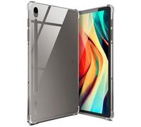 moex Aero Case for Samsung Galaxy Tab S9 FE Silicone Transparent Protective Case Ultra Thin Shockproof with Corner Protection Tablet Silicone Case Transparent Minimalist Clear