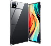 moex Aero Case for Xiaomi Pad 6 Silicone Transparent Protective Case Ultra Thin Shockproof with Corner Protection Tablet Silicone Case Transparent Minimalist Clear