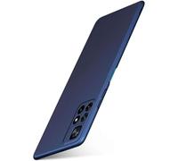 moex Alpha Case for Xiaomi Poco M4 Pro 5G Case Shockproof and Lightweight Mobile Phone Case Extra Thin Super Slim Protective Cover Ultra Air Hybrid PC Hard Case Made of Plastic - Matte Blue