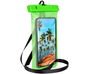MoEx Beach Bag for Samsung S Series 1 green Palm-Green