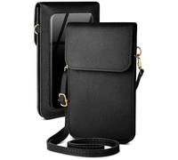 moex CitySling, Women's Mobile Phone Shoulder Bag for Google Pixel 10a, Small Handbag with Mobile Phone Compartment and Viewing Window, 2 Extra Compartments, Mini PU Leather Mobile Phone Shoulder Bag