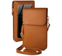 moex CitySling, Women's Mobile Phone Shoulder Bag for Oppo A6 Pro 5G, Small Handbag with Mobile Phone Compartment and Viewing Window, 2 Extra Compartments, Mini PU Leather Mobile Phone Shoulder Bag