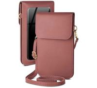 moex CitySling, Women's Mobile Phone Shoulder Bag for Oppo A6 Pro 5G, Small Handbag with Mobile Phone Compartment and Viewing Window, 2 Extra Compartments, Mini PU Leather Mobile Phone Shoulder Bag