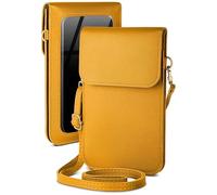 moex CitySling, Women's Mobile Phone Shoulder Bag for Oppo A6 Pro 5G, Small Handbag with Mobile Phone Compartment and Viewing Window, 2 Extra Compartments, Mini PU Leather Mobile Phone Shoulder Bag