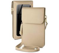 moex CitySling, Women's Mobile Phone Shoulder Bag for Samsung Galaxy S24, Ultra Small Handbag with Mobile Phone Compartment and Viewing Window, 2 Extra Compartments, Mini PU Leather Mobile Phone