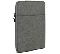 moex Cover for Tablet, Tablet Case for Oukitel RT8 - Sleeve Case with Compartment for Accessories, Polyester Fibre Protective Case Minimalist with Zip, Water-Repellent, Dark Grey