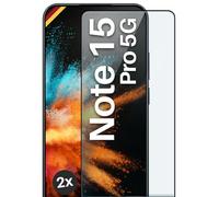 moex CurveProtect Tempered Glass Screen Protector for Redmi Note 15 Pro 5G, Full Screen Protector Rimless, Full Screen Completely Covered, Tempered Glass Screen Protector, Curved 3D Glass Film, Black