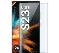 moex CurveProtect Tempered Glass Screen Protector for Samsung Galaxy S23 Ultra Full Screen Protector Rimless, Full Screen Completely Covered, Tempered Glass Screen Protector Curved 3D Glass Film