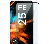 moex CurveProtect Tempered Glass Screen Protector for Samsung Galaxy S25 FE Full Screen Protector Rimless, Full Screen Completely Covered, Tempered Glass Screen Protector Curved 3D Glass Film, Black