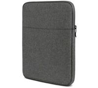 moex eBook Case for BOOX Go 10.3 (Gen II) Pocket with Zip and Compartment for Accessories, Fabric E-Reader Sleeve Soft Padded, Protective Case Minimalist Dash Case, Dark Grey