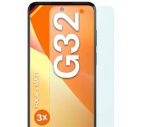 moex® FlexProtect Matte Screen Protector Compatible with Motorola Moto G32 Anti-Glare Anti-Reflective Screen Protector, Matte Screen Protector, Durable and Scratch Resistant - Pack of 3