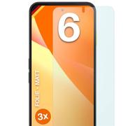 moex FlexProtect Matte Screen Protector for Fairphone 6 Screen Protector Film Matt Against Reflections, Anti-Reflective Mobile Phone Film with Sun Protection, Compatible with Any Mobile Phone Case