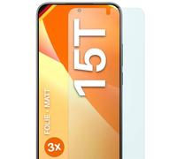 moex FlexProtect Matte Screen Protector for Xiaomi 15T Screen Protector Film Matt Against Reflections, Anti-Reflective Mobile Phone Film with Sun Protection, Compatible with Any Mobile Phone Case