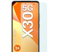 moex® FlexProtect Screen Protector Matte Compatible with Nokia X30 5G Anti-Glare Anti-Reflective Screen Protector Matte Screen Film Durable and Scratch Resistant - Pack of 3