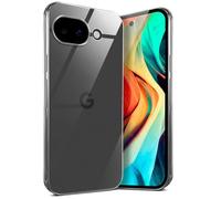 moex For Google Pixel 10a Case Transparent, Silicone Mobile Phone Case Transparent, Clear Case Ultra Slim, Back Cover Protective Case, Thin, Silicone Case Minimalist, Aero Case, Clear