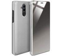 moex Huawei Mate 20 Lite | Premium Transparent Mirror Case 360° Full Protection Case Flip Cover - Silver