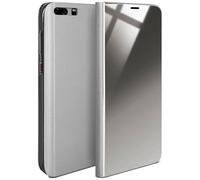 moex Huawei P10 | Premium Transparent Mirror Case 360° Full Protection Case Flip Cover - Silver
