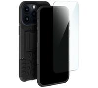 moex Mobile Phone Case for Apple iPhone 14 Pro Max, Shockproof, Robust Protective Case with Tempered Glass Screen Protector, Rugged Outdoor Hard Case, Armoured Case, 360 Degree All-Round Protection,
