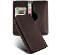 moex Mobile Phone Case for Samsung Galaxy A16 (4G/5G) Flip Case with Card Slot, Vegan Leather Flip Case for Insertion, 360 Degree Protection Flip Case Mobile Phone Case - Brown