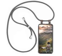 moex Mobile Phone Chain for Motorola Moto G86 5G Case with Removable Strap, Mobile Phone Case with Chain for Hanging, Mobile Phone Strap, 155 cm Long Fabric Cord Neck Case, Mobile Phone Neck Strap