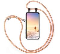 moex Mobile Phone Chain for Samsung Galaxy A57 5G, Removable Case with Strap, Mobile Phone Case with Chain for Hanging, Mobile Phone Strap, 155 cm Long Fabric Cord Neck Case, Mobile Phone Neck Strap