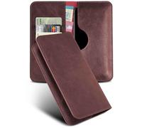moex Purse Case for Poco F8 Ultra Mobile Phone Case with Wallet, Flip Case Made of PU Leather with Card Slot, Flip Case Protective Cover, 360 Degree All-Round Protection, Booklet Leather Case, Wine