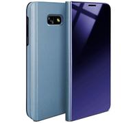 moex Samsung Galaxy A5 (2017) | Premium Transparent Mirror Case 360° Full Protection Case Flip Cover - Turquoise