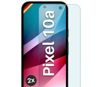moex Screen Protector for Google Pixel 10a Glass 9H Hardness, Tempered Protective Glass, Tempered Glass Screen Protector Film, Compatible with Any Mobile Phone Case, ShockProtect Pack of 2