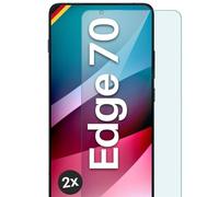 moex ShockProtect Tempered Glass Screen Protector for Motorola Edge 70, 9H Hardness, Tempered Glass Screen Protector, 9H Screen Protector Film, Ultra Clear, Compatible with Any Case, Pack of 2