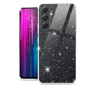 moex Sparky Case Compatible with Samsung Galaxy A54 5G Case with Glitter Effect, Transparent Silicone Mobile Phone Case, Thin, Girls Protective Case Ultra Slim - Crystal Clear