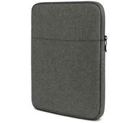 moex Tablet Case for Blackview Active 8 Pro, Bag with Zip and Compartment for Accessories, Nylon Fabric Sleeve, Soft Padded, Protective Case, Minimalist Dash Case, Dark Grey