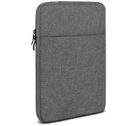 moex Tablet Case for Blackview Mega 8 - Sleeve Case with Compartment for Accessories, Polyester Fibre Protective Case Minimalist with Zip, Water-Repellent, Dark Grey