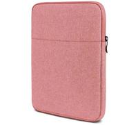 moex Tablet Case for Google Pixel Tablet - Sleeve Case with Compartment for Accessories, Polyester Fibre Protective Case Minimalist with Zip, Water-Repellent, Pink