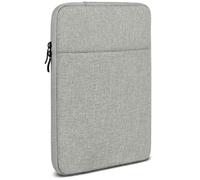 moex Tablet Case for Huawei MatePad Pro 12.2 (2024) - Sleeve Case with Accessory Compartment, Polyester Fiber Protective Cover, Minimalist with Zip, Water-Repellent Grey