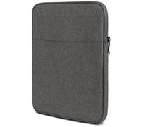 moex Tablet Case for Lenovo Yoga Tab (11.1, 2025), Bag with Zip and Compartment for Accessories, Nylon Fabric Sleeve, Soft Padded, Protective Case, Minimalist Dash Case, Dark Grey
