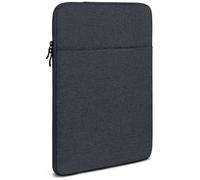 moex Tablet Case for Samsung Galaxy Tab S11 Ultra, Case with Zip and Compartment for Accessories, Nylon Fabric Sleeve, Soft Padded, Protective Case, Minimalist Dash Case, Anthracite