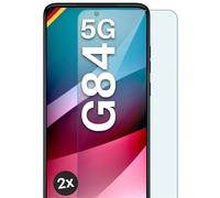 moex Tempered Glass Screen Protector for Motorola Moto G84 5G, Robust and Scratch-Resistant, Shatterproof Tempered Glass Screen Protector, HD Clear Glass Screen Protector, Pack of 2