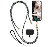 moex Unleash for Honor Magic V3 Mobile Phone Strap for Hanging Without Case, Mobile Phone Chain with Carabiner, Removable Mobile Phone Neck Strap, Strap Chain with Pad for Mobile Phone Case, Camo