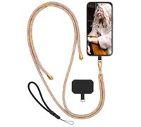 moex Unleash for Motorola Edge 60 Fusion Mobile Phone Strap for Hanging Without Case, Mobile Phone Chain with Carabiner, Removable Mobile Phone Neck Strap, Strap Chain with Pad for Mobile Phone Case