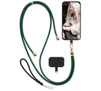 moex Unleash for Samsung Galaxy Z Fold 7 Mobile Phone Strap for Hanging without Case, Universal Mobile Phone Chain with Carabiner, Removable Mobile Phone Strap, Chain with Pad for Mobile Phone Case