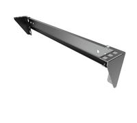 Mofangtech 2 Pack of 1U 19 Inches Cold Rolled Steel Wall Mountable Simple Vertical Rack and Networking Euipment Rack Including Hardware for Assembly (2)