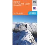 Explorer 330 Moffat & St Mary's Loch Map With Digital Version One Size