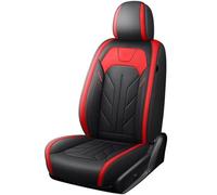 MOFIUHE Compatible With Civic For City For CRV 1 PCS Universal PU Replacement Car For Seat Cover Upgrade Accessories Seat Protector(Red)